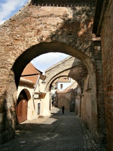 Sibiu medieval arches